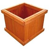 Latte 15" Square Planter Box