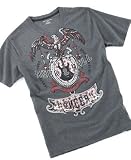 DKNY Jeans Rocker Eagle V-Neck T-Shirt