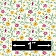 1:24 Scale He Loves Me Red Dollhouse Wallpaper