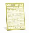 Knock Knock Classic Note Pad: Mood Alert (Pack of 6)