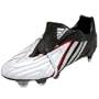 adidas Men's Predator PS TRX Soft Ground Power Soccer Cleat,Wht/Sil/Blk (Power),10.5 M