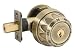 Tools & Hardware : Master Lock DSNRN1005BOX Nightwatch Combination Deadbolt With Bump Stop Cylinder, Antique Brass