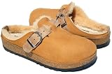 Haflinger Spitsbergen Tan Shearling Mens