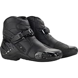 Alpinestars S-MX 2 Men's Riding On-Road Motorcycle Boots - Black / Size 46