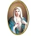 Car Visor Clip - Immaculate Heart of Mary - 1.75"x1.0" - Clip on