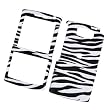 Samsung EPIX i907 AT&T Rubberized Snap-on Protector Hard Case Image Cover "Zebra Pattern" Design