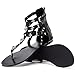 Odema Women Summer Bohemian Skull Rhinestone Flat Beach Thong Sandals
