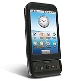 Clip-on Rubber Coated Case w/ Belt Clip for HTC G1 Google, Black
