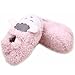 M2cbridge Baby Plush Animal Sheep Booties Warm Slipper (13cm, Pink)