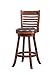 Boraam Florence Bar Height Stool, 29-Inch, Distressed White, 2-Pack