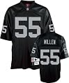 Matt Millen LA Raiders Black NFL Premier Throwback Jersey