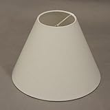 テーブルスタンド用ランプシェード交換用　キャッチ式＜ナチュラル＞スノウホワイト／直径22cm