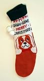 Dawg Gone Merry Christmas Dog Stocking, 18 X 15
