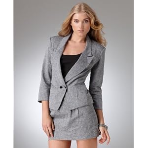 BCBGeneration Ladies Cross Dye Linen Jacket