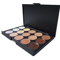 NEW!!! ML Collection Pro 15 Color Camouflage Concealer + FREE 2 Eye Brushes with cap