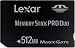 Electronics : Lexar 512MB Premium Memory Stick PRO Duo