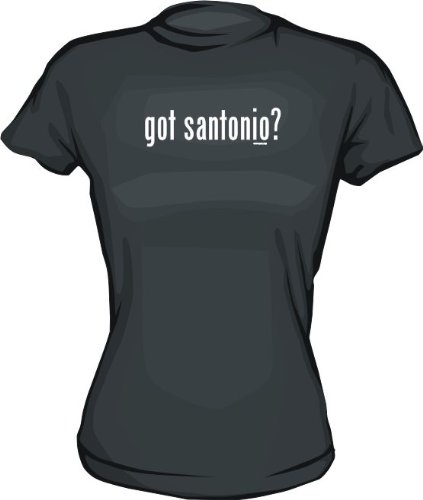 got santonio? Women's Tee Shirt Small-White/Red Babydoll