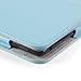 GMYLE Light Blue PU Leather Slim Folio Magnetic Flip Stand Case Cover with Wake Up Sleep Function for Barnes & Noble Nook HD+ Plus 9 