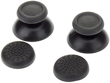 Godlike Replacement 3D Rocker Joystick Cap Shell Mushroom Caps and Thumb Stick Grips for Ps4(Assorted Colors) , Blue
