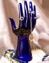 Retro Cobalt Blue Ring & Jewerly Hand