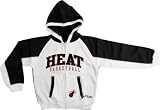 Miami Heat Girls 7-16 adidas Full Zip Fleece Hooded Sweatshirt