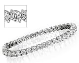 10.00 CT ETERNITY BRACELET IN 18K WHITE GOLD