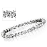 7.50 CT WOMENS DIAMOND TENNIS BRACELET