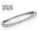 10.00 CT ETERNITY BRACELET IN 18K WHITE GOLD