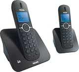 Philips CD4502B/17 DECT Series Dual Cordless Phones with High Def Voice