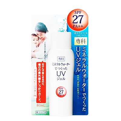 専科　ミネラルウォーターでつくったＵＶジェル　ＳＰＦ２７　８０ｍｌ