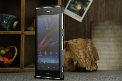 Shapotkina Ultra Thin Metal 0.7MM Case Aluminum Hard Cover For Sony Xperia Z Ultra XL39H (BLACK)