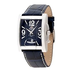 Orient Men's CEVAD002D Wide-Calendar Blue Automatic Watch