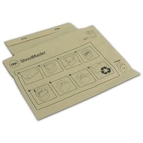 GBC-COMMERCIAL & CONSUMER GRP ShredMaster Paper Recycling Bags, 7 gallon, 20/Pk