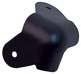 Black Heavy Duty Metal Ball Corner With 2 Mounting Legs. Dimensions 1.5x 13x 39.5mm