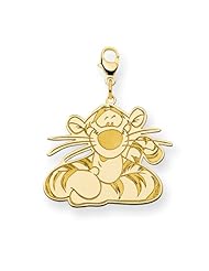 Gold-plated SS Disney Tigger Lobster Clasp Charm