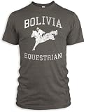 Vintage Distressed Bolivia Equestrian Tri-Blend T-Shirt
