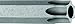 Bondhus 12638 GorillaGrip Set of 8 Tamper Resistant Star Fold-up Keys, sizes TR9-TR40