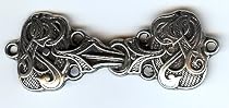 Drage (Entwined Dragons) Cloak or Cape Clasp