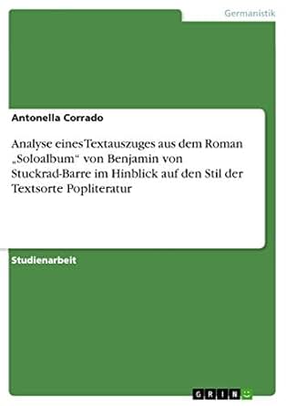 ... Popliteratur (German Edition) eBook: Antonella Corrado: Kindle Store