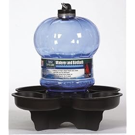 BIRD BATH POLY 100 OZ by First Nature
