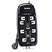 CyberPower CSHT808TC Home Theater Surge Protector, 2850J/125V, 8 Outlets, 8ft Power Cord