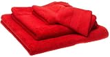 Tommy Hilfiger Luxury Soft Bath Towel, Classic Red