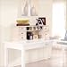 Kathy Ireland Home by Martin Furniture IMTW478 Tribeca Loft White Short Reception Hutch Image