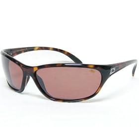 Bolle Sunglasses Venom Dark Tortoise Frame with Polarized Sandstone Gun Lenses