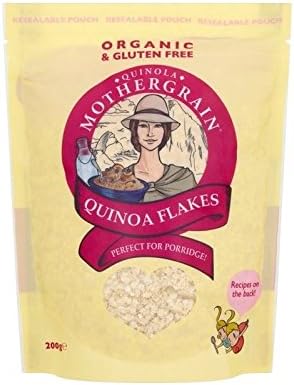 Quinola Mothergrain Organic Quinoa Flakes 200g - Pack of 2
