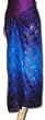 Full Size Pareo: Blue and Purple Burnout, Has a Minor Snag