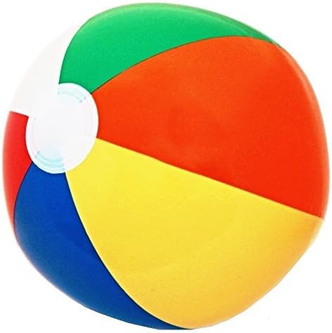 Set of 12 Inflatable Beach Balls Size 12". This Beach Ball is the Best Choice as Party Supplies for Pool Party,Birthday Party and as Pool Toys or Beach Toys. Boost the Mood of your Party Right Now!
