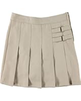 French Toast Big Girls' Plus Two Tab Pleated Skort