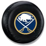 Buffalo Sabres Black Spare Tire Cover - Alternate Logo