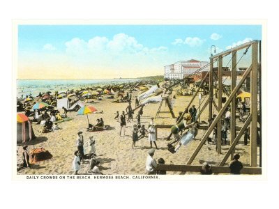 Shore at Hermosa Beach, California